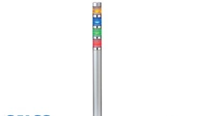Patlite Visual Signaling Devices ME-402P-YBGR+FB123 - Continuous light, PNP open collector (ME-402P-YBGR+FB123)