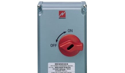 Mennekes Electrical Products Disconnect Switches ME100FDS3A - Disconnect Switch, 3-P, 100A/600V, F N4X/12 (ME100FDS3A)