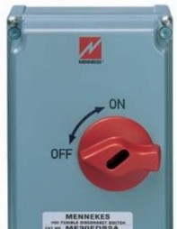 Mennekes Electrical Products Disconnect Switches ME100MS2A-M2 - 100A 600V HDI Switch w/aux Contacts, No Entry (ME100MS2A-M2)