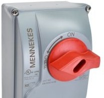 Mennekes Electrical Products Disconnect Switches ME30DS1A-M2 - 30A 3P 600V DS SWITCH W/AUX CONTACTS (ME30DS1A-M2)