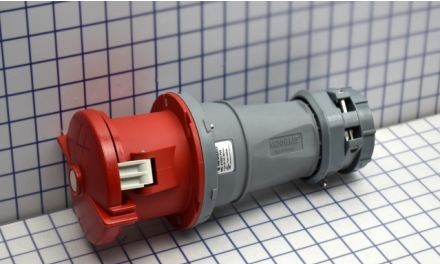 Mennekes Electrical Products Plugs & Receptacles ME3100C7W - Connector, 100A, 2P-3W, 480V, Watertight, Red (ME3100C7W)