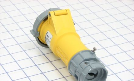 Mennekes Electrical Products Plugs & Receptacles ME320C4W - Connector, 20A, 2P-3W, 125V, Watertight (ME320C4W)