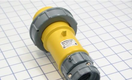 Mennekes Electrical Products Plugs & Receptacles ME330P4W - Plug, 30A, 2P-3W, 125V, Watertight (ME330P4W)