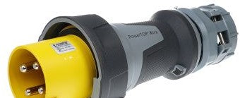 Mennekes Electrical Products Plugs & Receptacles ME4100P12M - Plug, 100A, 3P-4W, 125/250V, Watertight, Blue (ME4100P12M)
