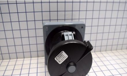 Mennekes Electrical Products Plugs & Receptacles ME4100R5W - Receptacle, 100A, 3P-4W, 600V, Watertight, Black (ME4100R5W)