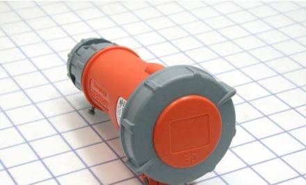 Mennekes Electrical Products Plugs & Receptacles ME420C12W - Connector, 20A, 3P-4W, 125/250V, Watertight (ME420C12W)