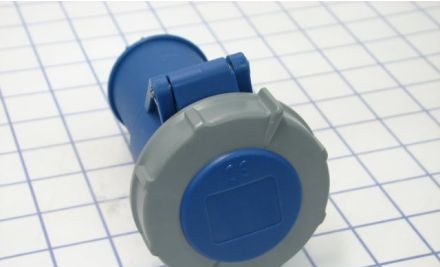 Mennekes Electrical Products Plugs & Receptacles ME420C9W - Connector, 20A, 3P-4W, 250V, Watertight (ME420C9W)