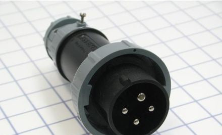 Mennekes Electrical Products Plugs & Receptacles ME420P5W - Plug, 20A, 3P-4W, 600V, Watertight (ME420P5W)