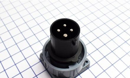 Mennekes Electrical Products Plugs & Receptacles ME430B5W - Inlet, 30A, 3P-4W, 600V, Watertight (ME430B5W)