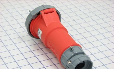 Mennekes Electrical Products Plugs & Receptacles ME430C12W - Connector, 30A, 3P-4W, 125/250V, Watertight (ME430C12W)