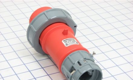 Mennekes Electrical Products Plugs & Receptacles ME430P12W - Plug, 30A, 3P-4W, 125/250V, Watertight (ME430P12W)