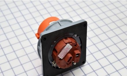 Mennekes Electrical Products Plugs & Receptacles ME460B12W-L - Inlet, 60A, 3P-4W, 125/250V, Watertight (ME460B12W-L)