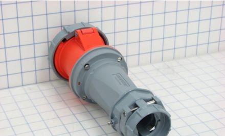 Mennekes Electrical Products Plugs & Receptacles ME460C12W - Connector, 60A, 3P-4W, 125/250V, Watertight (ME460C12W)