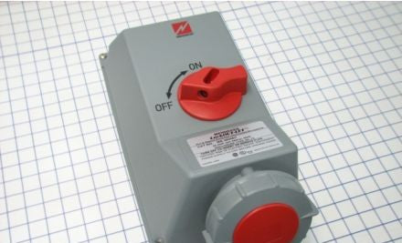 Mennekes Electrical Products Plugs & Receptacles ME460MI7 - 60A 4W 480V Mechanical Interlock (ME460MI7)