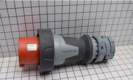 Mennekes Electrical Products Plugs & Receptacles ME5100P7W - Plug, 100A 4P-5W, 277/480V, Watertight, Red (ME5100P7W)