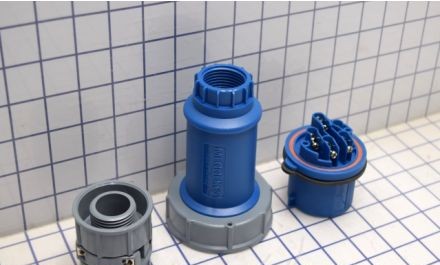 Mennekes Electrical Products Plugs & Receptacles ME520P9W - Plug, 20A, 4P-5W, 120/208V, Watertight, Blue (ME520P9W)
