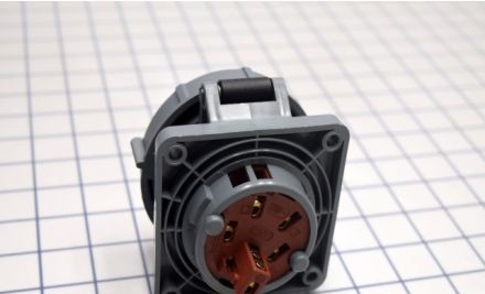 Mennekes Electrical Products Plugs & Receptacles ME520R5W - Receptacle, 20A, 4P-5W, 347/600V, Watertight (ME520R5W)