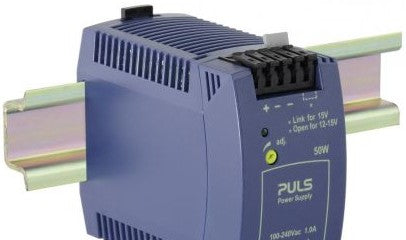 Puls Power Supplies ML50.102 - Power Supply, 12VDC, 3.4A, 1PH, 50W (ML50.102)