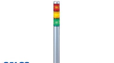 Patlite Visual Signaling Devices MP-302-RYG - Continuous light, NPN & PNP open collector (MP-302-RYG)