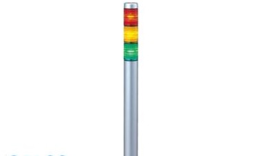 Patlite Visual Signaling Devices MP-302C-RYG - Continuous light, NPN & PNP open collector (MP-302C-RYG)