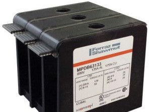 Mersen Power Distribution Blocks MPDB900121 - Open-Style PDB UL 1953 1000V 1240A Tin-plated (MPDB900121)