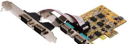 Antaira Technologies MSC-204C-SI - 4-Port RS232/422/485 PCI Express Card w/Surge (MSC-204C-SI)