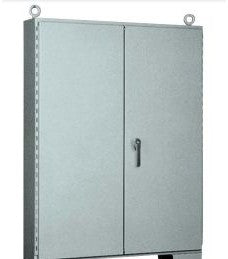 Wiegmann Enclosures N12161208 - N12 Single Door Wall-Mount 16X12X8 Carbon Steel (N12161208)