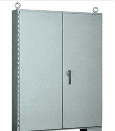 Wiegmann Enclosures N12202406 - N12 Single Door Wall-Mount 20X2406 Carbon Steel (N12202406)