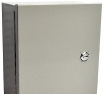 Wiegmann Enclosures N1C121406 - N1 Hinged-Cover 12X14X6 Carbon Steel - Gray (N1C121406)