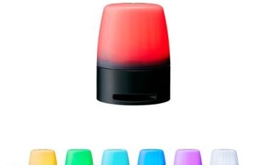 Patlite Signaling Devices NE-M1ATB-M - NE-A with 7-in-one colors (Red, Yellow, Green (NE-M1ATB-M)