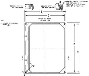 Carlon NI66W - Polycarbonate hinged window kit, 6 inch by 6 inch (NI66W)