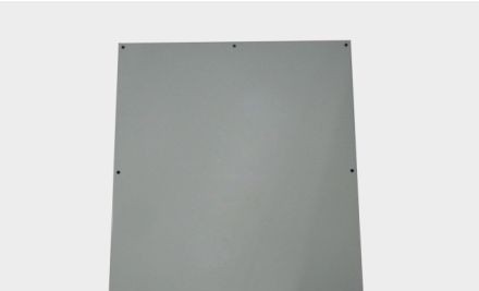 Wiegmann Enclosures NPDD4842 - BK PANEL DBL DR FLR MNT 45X39 CS-WHT. (NPDD4842)