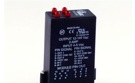 Western Reserve Controls I/O Modules 1781-OA5Q - OAC5Q,AC Output,4-Channel,120V,5V Logic,Quad (OAC5Q)