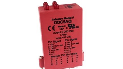 Western Reserve Controls I/O Modules 1781-OC5Q - ODC5AQ,DC Output,4-Channel,100V,5V Logic,Quad (ODC5AQ)