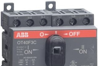 ABB Disconnect Switches OT40F3C - Handle and shaft has to be ordered separately (OT40F3C)