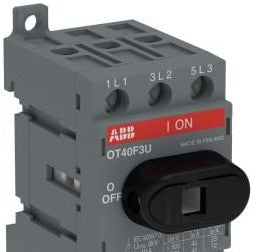 ABB Disconnect Switches OT40F3U - Front operated switch-disconnector. Types OT (OT40F3U)