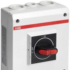 ABB Disconnect Switches OTP16T3M - Safety Switch, 3-P, 16A, IP65, Selector Handle (OTP16T3M)