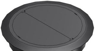 Steel City P62CPAS - One-Piece Carpet Plate Cover for Recessed Service (P 62 CP AS)
