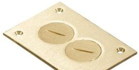 Steel City P64DU - Cover Plate for Multi-Gang Floor Boxes for Power (P 64 DU)