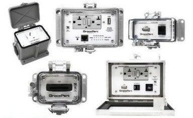 Grace Technologies Remote Access Interfaces P-A8Q17-H3R3 - N12/4ControlLogix/RJ45F/F/ (P-A8Q17-H3R3)