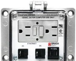 Grace Technologies Miscellaneous P-R13#2-M3R0-C50 - N12/4 (2) Etherner, includes cable (P-R13#2-M3R0-C50)