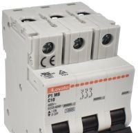 Lovato Circuit Breakers P1MB3PC10 - Miniature Circuit Breaker 3P C 10A (P1MB3PC10)