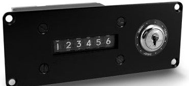 Trumeter Counters P32-1026 - Counter, 115VAC, 6-Digit, Panel Mnt, Lock & Key (P32-1026)