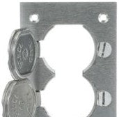 Steel City P64-DS-AL - Cover Plate for Multi-Gang Floor Boxes for (P64-DS-AL)