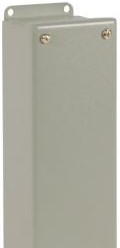 Wiegmann Enclosures PB3BC - N4 Blank 3 Pushbutton Cover Only 8X3.2X2.7 Carbon (PB3BC)