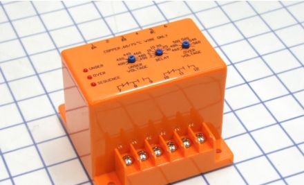 Diversified Electronics Protection Relays PBE480ASE - True Rms 3-Phase Voltage Monitor (PBE480ASE)