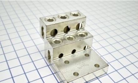 Ilsco Terminals PBHD6-750 - AL MEC (6) 750-2 13/32-1/38 T UR (PBHD6-750)