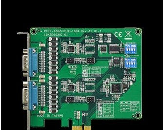 Advantech Networking Accessories PCIE-1602B-AE - 2-port RS-232/422/485 PCIe Comm. Card (PCIE-1602B-AE)