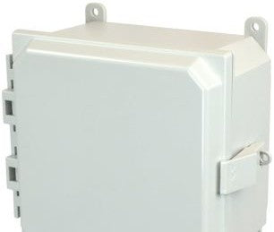 Hammond Manufacturing Enclosures PCJ12106NL - Polycarb 12X10X6 NM Latch w/Feet (PCJ12106NL)
