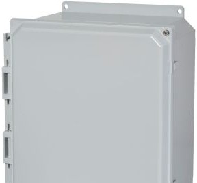Hammond Manufacturing Enclosures PCJ16148HF - Polycarb 16X14X8 Hinge w/Flange (PCJ16148HF)